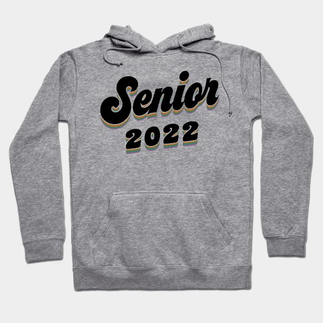 Seniors Class of 2022 Vintage Style Hoodie by KsuAnn